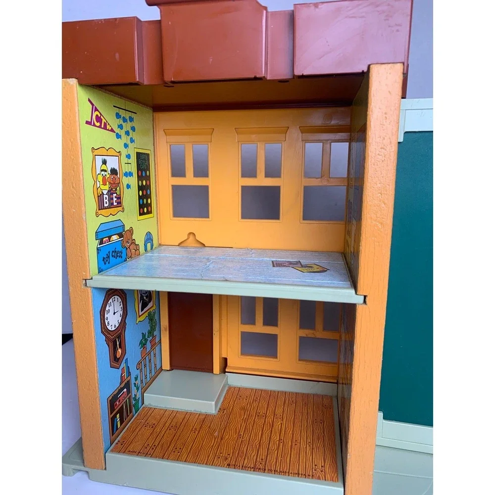 Fisher Price Sesame Street‎ Apartment Building Hoopers Store 938 Vintage 1974